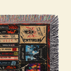 Metallica Series Blanket - Personalized Gifts For Music Lovers 05huqn241026