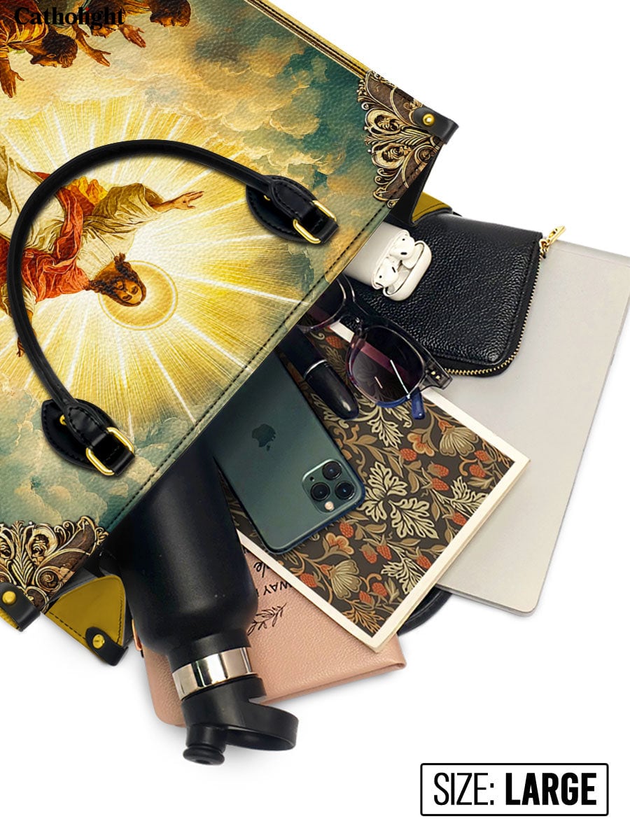 Catholight  The Glorious Ascension Leather Bag
