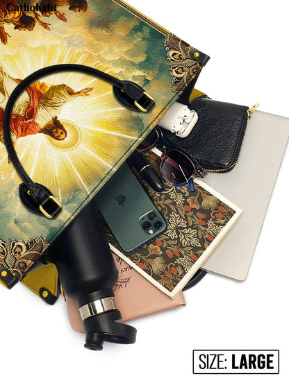 Catholight  The Glorious Ascension Leather Bag