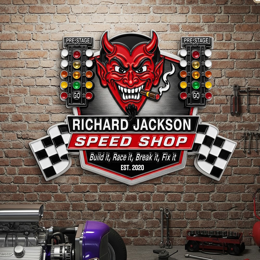 Drag Racing Metal Sign - Personalized Gifts For Racing Lovers 06natn300625 - Metal Signs - GoDuckee