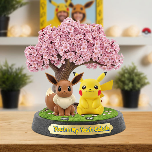 You're My Best Catch Personalized Gifts For Couple Plaque 02natn030725 - Shaped Plaques - GoDuckee