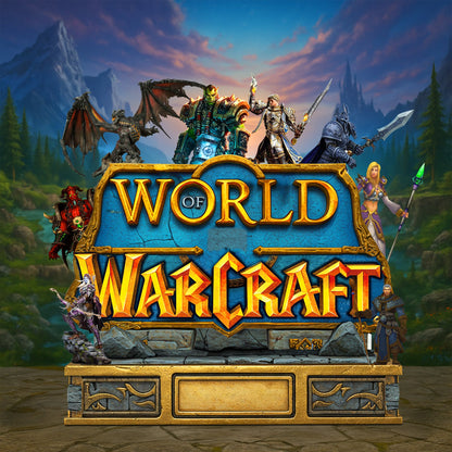 World Warrior Plaque - Personalized Gifts For Game Lovers 02qhtn060625
