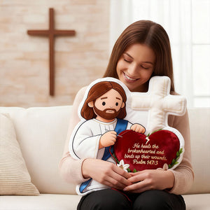 Christian Custom Shaped Pillow - Personalized Gifts For Christian 01padt271225