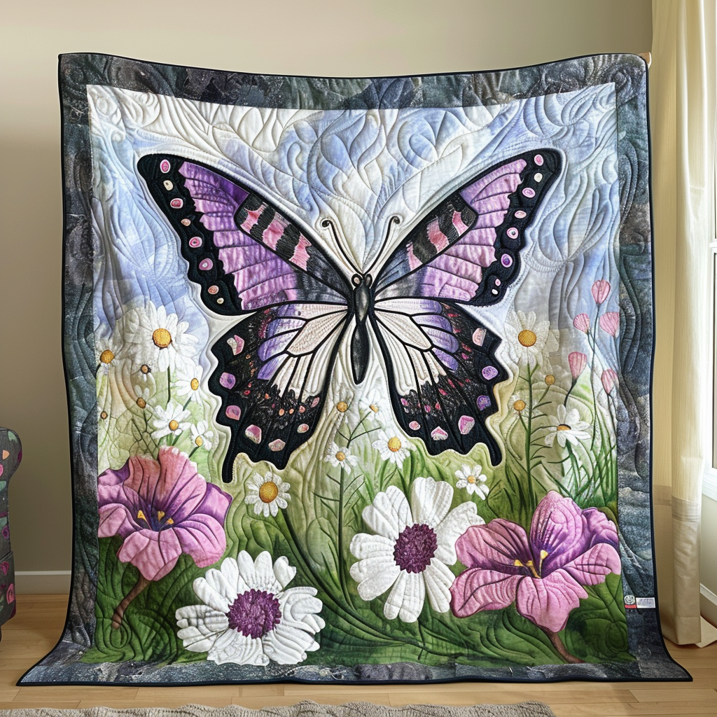Gifts For Butterfly Lover Blanket Lavender Wings Butterfly 02acxd100425