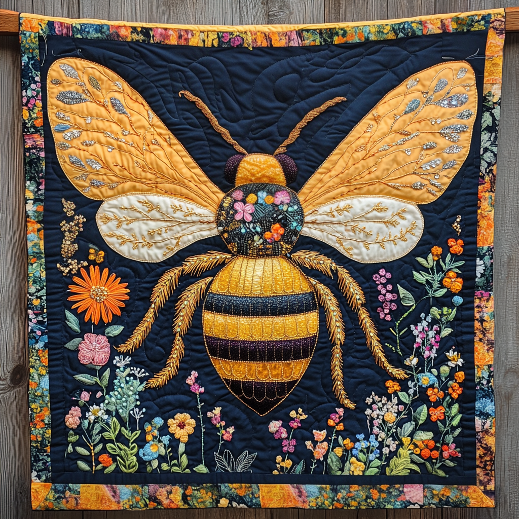 Gifts For Bee Lover Blanket Floral Flight 09acxd010425