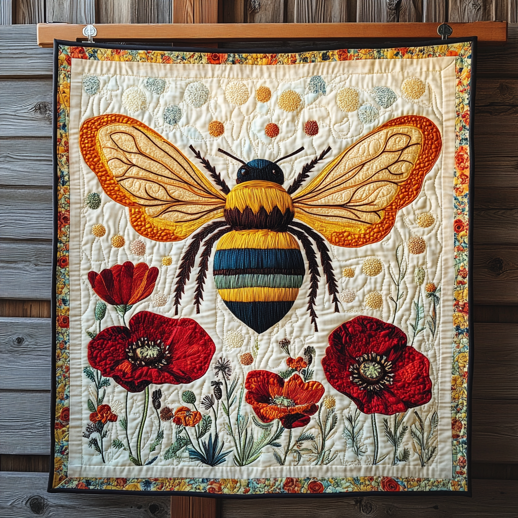 Gifts For Bee Lover Blanket Flower Power Bee 06acxd010425