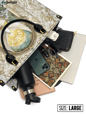 Catholight  Sanctuary of the Holy Spirit Leather Bag