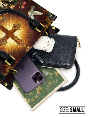 Catholight  Radiance of the Cross Leather Bag