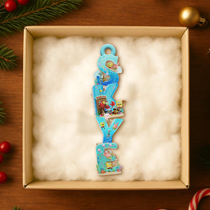 Undersea Alphabet Ornament Personalized Christmas Gifts 01PADT301025-Homacus