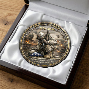 Fallen Heroes Tribute Metal Coin – 250th Anniversary Personalized Gift 05TOTN020326