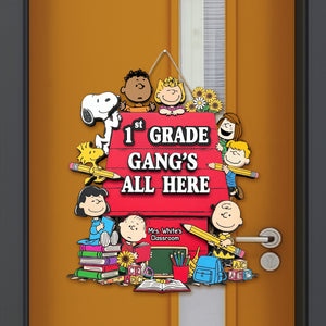 Cute Classroom Decor Wood Sign, Personalized Gifts For Teacher 03qhmg220725