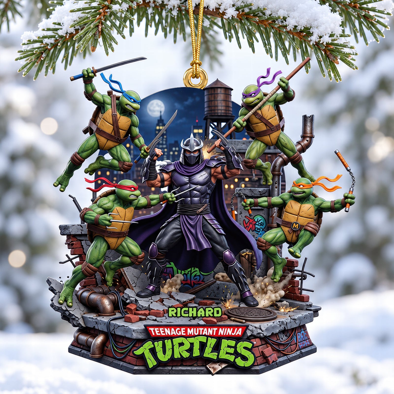 Sewer Story Christmas Ornament - Personalized Gifts For Christmas 10naqn061026