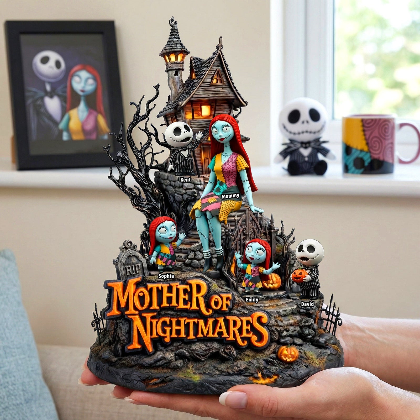 Horror Midnight Acrylic Plaque - Personalized Gifts For Mom 01TYQN300326