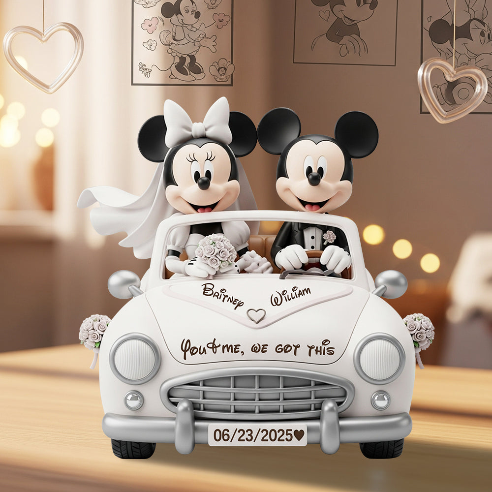 Couple Wedding Acrylic Plaque - Personalized Gifts For Couple 04TODT240625