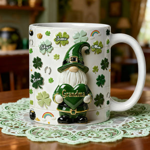 Lucky Coffee Mug - Personalized Gifts For Mother and Grandma 01tota130226