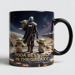 The Best Warrior Dad Magic Mug - Personalized Gifts For Dads 02nadt300426