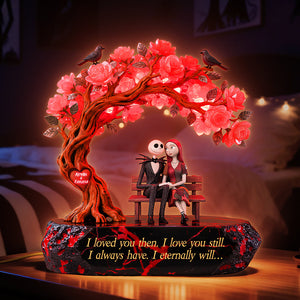 Spooky Couple Acrylic Light Box - Personalized Gifts For Couple 03kita201225