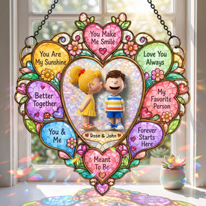 Better Together Couple Suncatcher - Personalized Gifts For Couples 01NALU220726