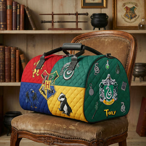 Fantasy Academy Quilted Duffle Bag Personalized Gifts For Fantasy Lovers 05hymg191225