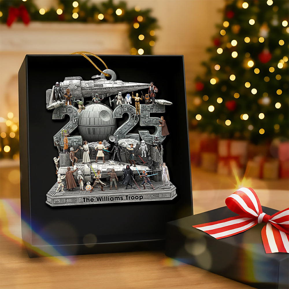 Cosmic Christmas Troop Ornament - Personalized Gifts For Movie Fans 02qhqn130925
