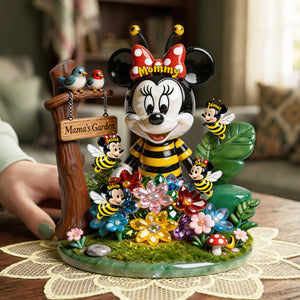 Busy Bee Mama Garden Acrylic Plaque - Personalized Gift For Mom 01TOTA230326