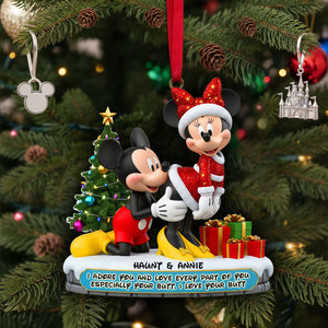 Couple Ornament - Personalized Gifts For Couple Christmas Ornament 06OHLU120925