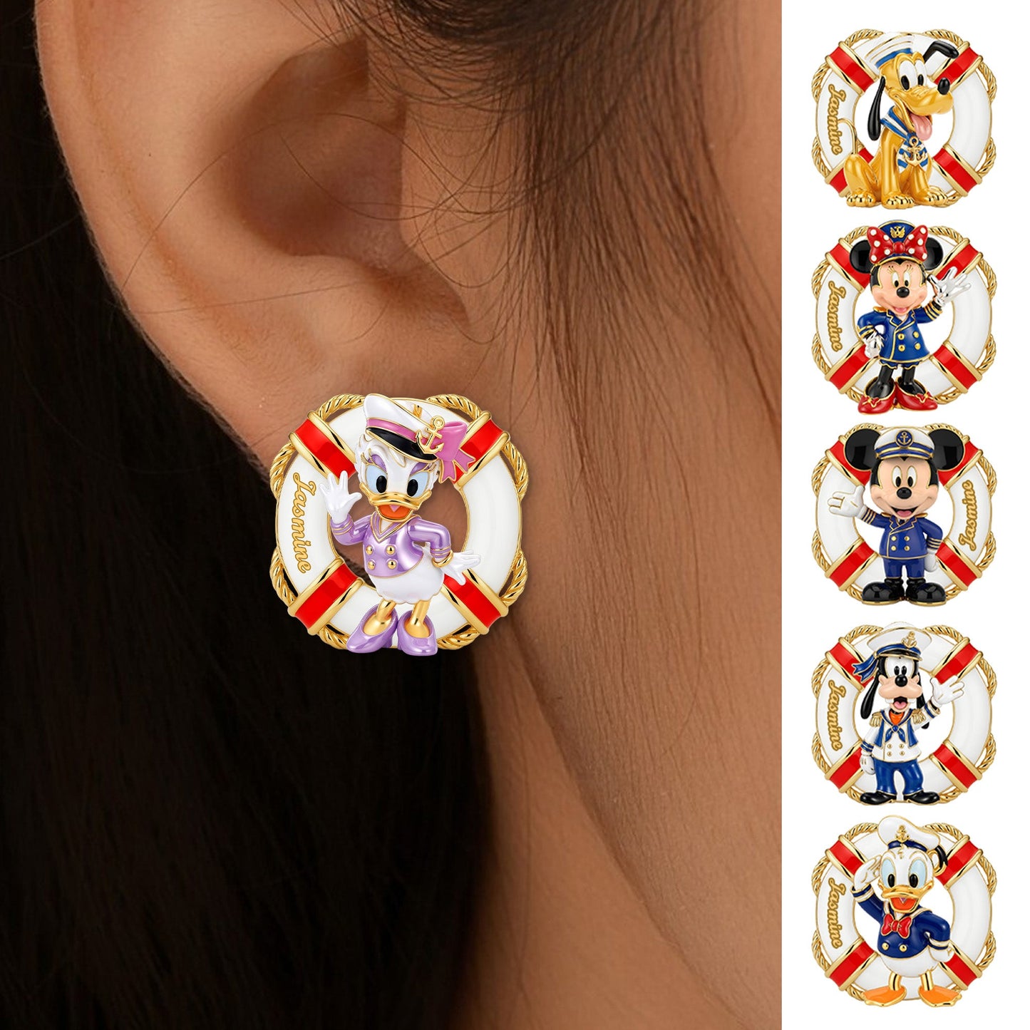 Cruising Stud Earrings - Personalized Gift For Cruising 04PGMG040825