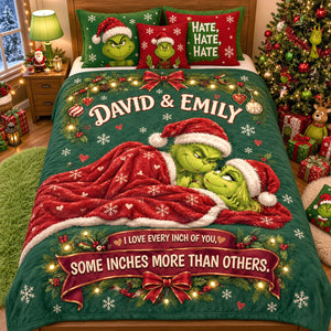 Funny "I Love Every Inch Of You" Blanket - Personalized Gifts For Couple 05TTTN051026