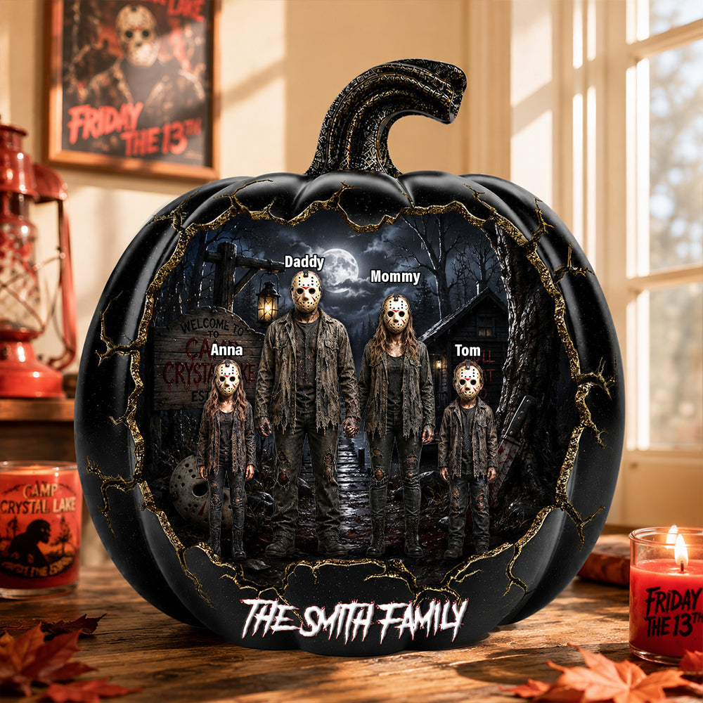 The Creepy Crew Acrylic Plaque - Personalized Gifts For Family 04OHLU170826