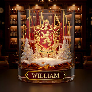 Mystic Academy Round Glass - Personalized Gifts For Fantasy Lovers 02PALU221125