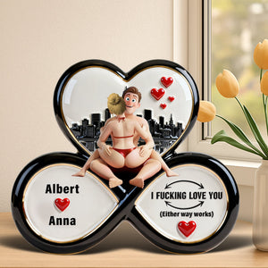 Naughty Couple Acrylic Plaque - Personalized Gifts For Couple 03ohqn160126