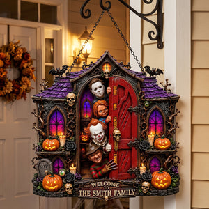 Family Of Frights Acrylic Sign - Personalized Gifts For Family 04TYTN290826