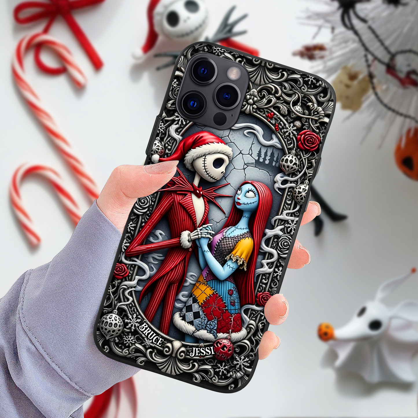 Till Death Couple Phone Case - Personalized Christmas Gifts For Couple 03TOLU080825