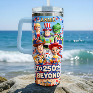USA 250th Anniversary Tumbler With Handle - Personalized Gifts For Patriots 04tyqn190626