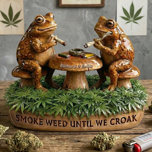 Stoner Soulmates Acrylic Plaque - Personalized Gifts For Smoking Lovers Plaque 02TOQN270126