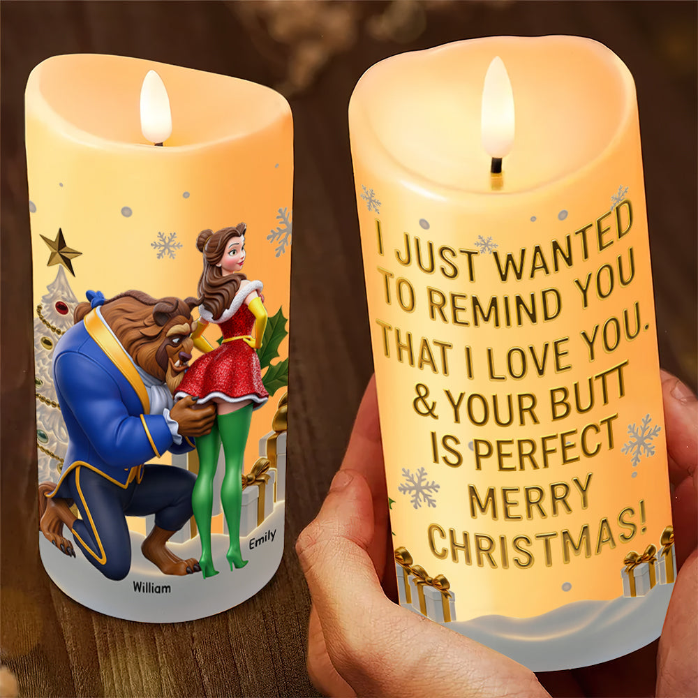 Funny Couple LED Candle - Personalized Gifts For Couple 01ohqn160925