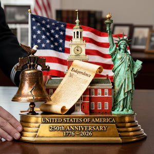 250th America Anniversary Acrylic Plaque - Personalized Gifts For Patriots 01kita040226