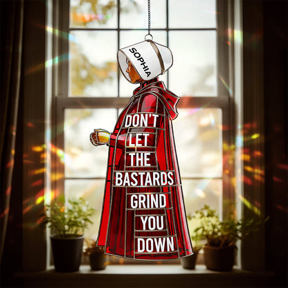 Women Rising Suncatcher - Personalized Gifts For Her 01nata140825