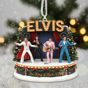 Singer Fans Ornament - Personalized Gifts For Fans Christmas Ornament 03NAMG041025