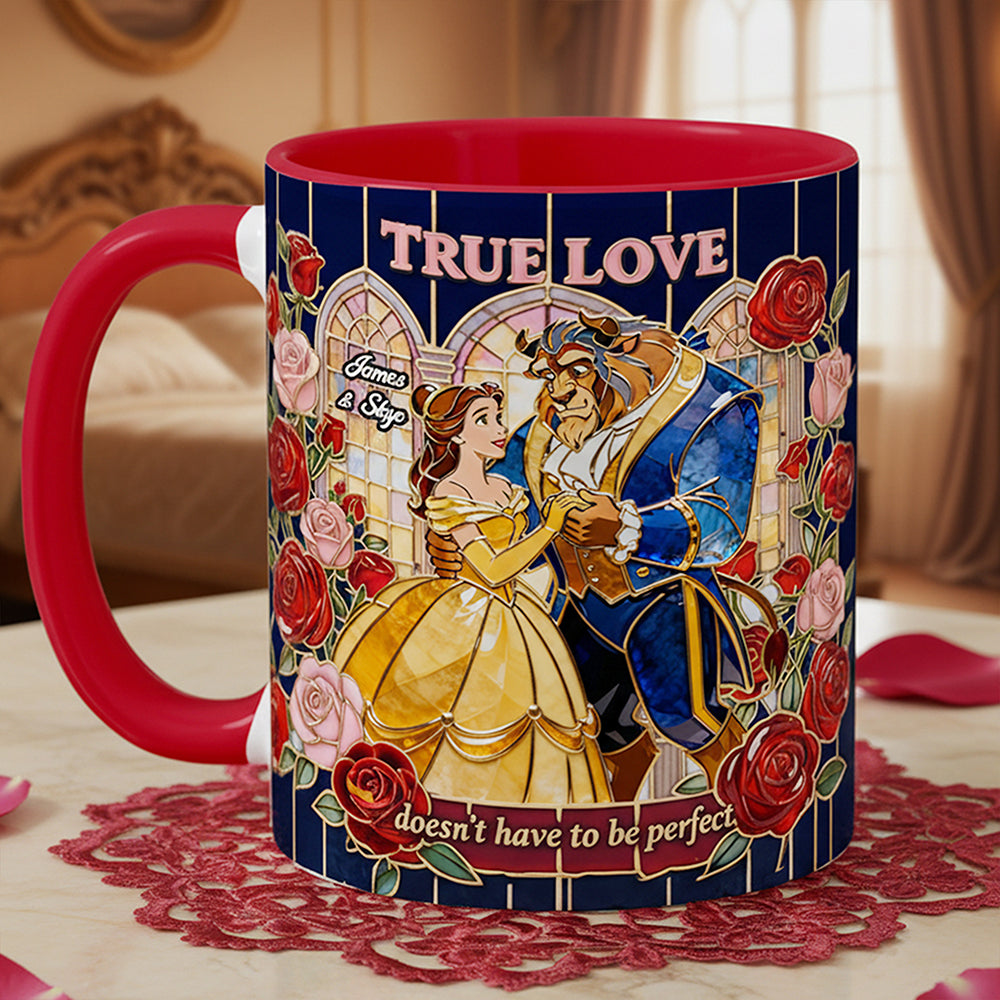 Dancing Coffee Accent Mug - Personalized Gifts For Couple 03pata150126