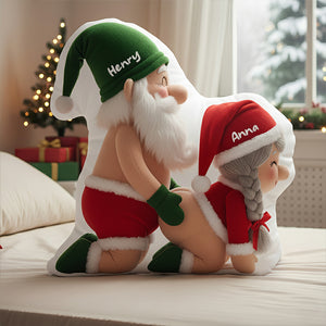 Gnome Old Couple Pillow Personalized Gifts For Couple 01OHDT131125