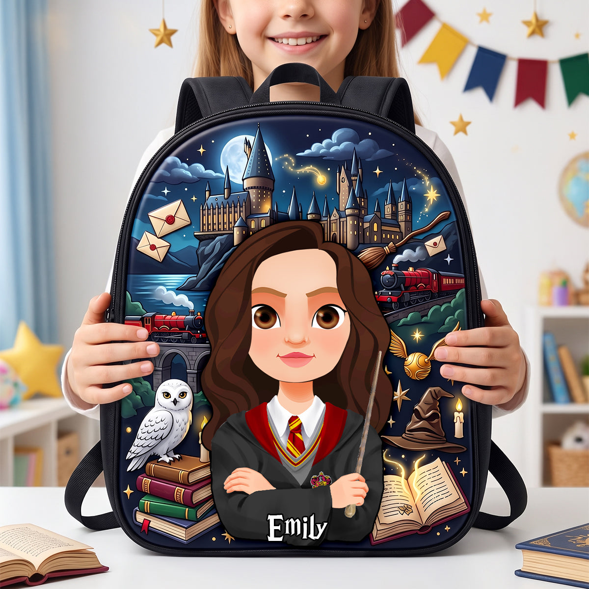 Fantasy Backpack - Personalized Gifts For Kids School Bag 02nadh290626