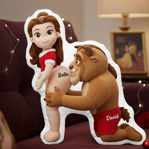 Sweet Couple Pillow Personalized Gifts For Couple 06OHLU141125