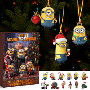 Christmas Advent Calendar Custom Shape Acrylic Blind Box - Personalized Gifts For Christmas 01pgta131125