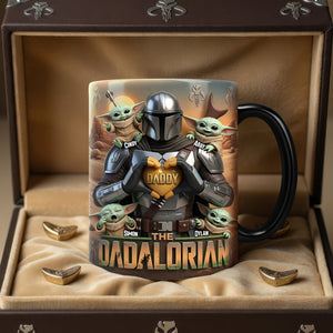 Space Dad Magic Ceramic Coffee Mug - Personalized Gifts For Father's Day 01tydh250526