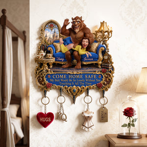 Funny Couple Acrylic Key Hanger - Personalized Gifts For Couple 06OHLU170726