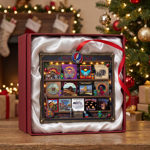 Rock Album Collection Ornament - Personalized Gifts For Music Lover Christmas Ornament 08NATN300926
