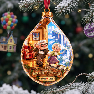You Are My Greatest Adventure Christmas Ornament - Personalized Gifts For Couple 04hata131026