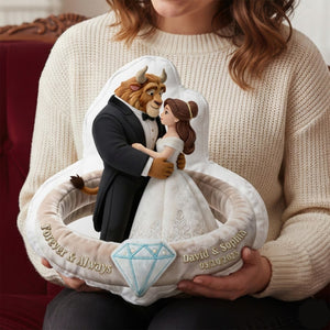 Wedding Fairytale Couple Pillow  - Personalized Gifts For Couple 05ohqn231225
