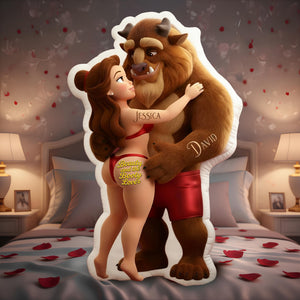 Sweetheart Duo Shaped Pillow - Personalized Gift For Couples 09NALU271125